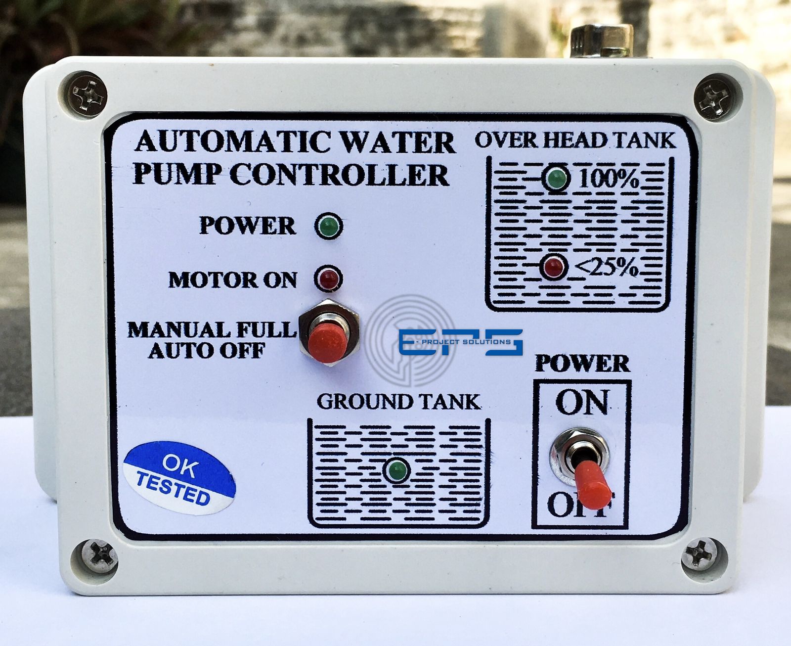 Automatic water pump controller