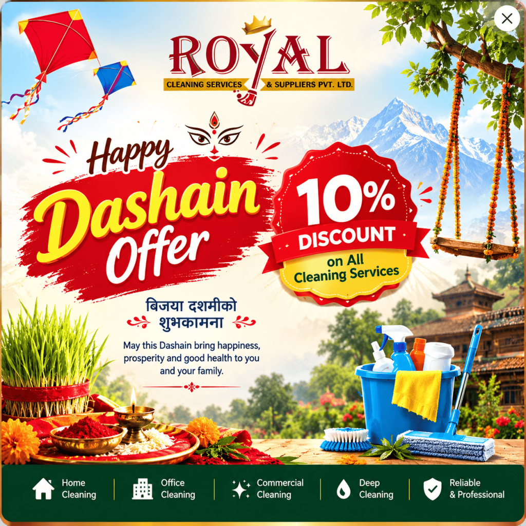 Dashain Cleaning Offer